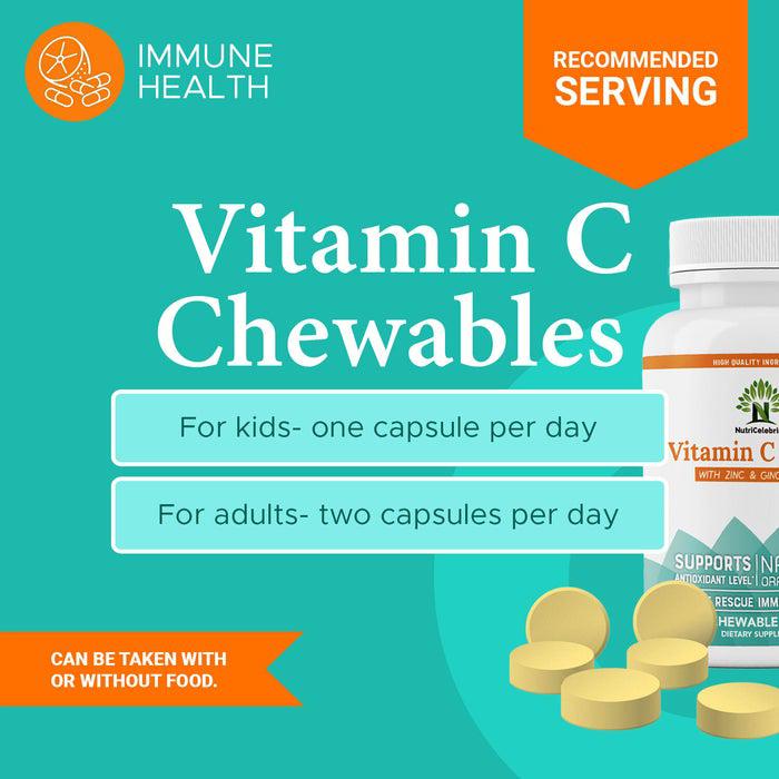 Vitamin C Chewables-NutriCelebrity