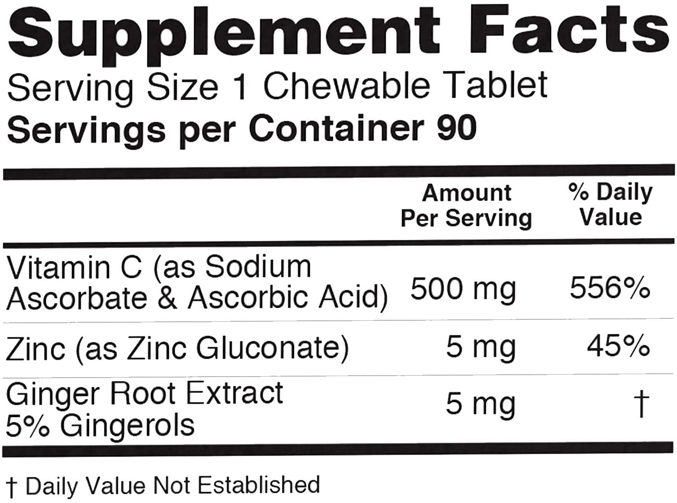 Vitamin C Chewables-NutriCelebrity