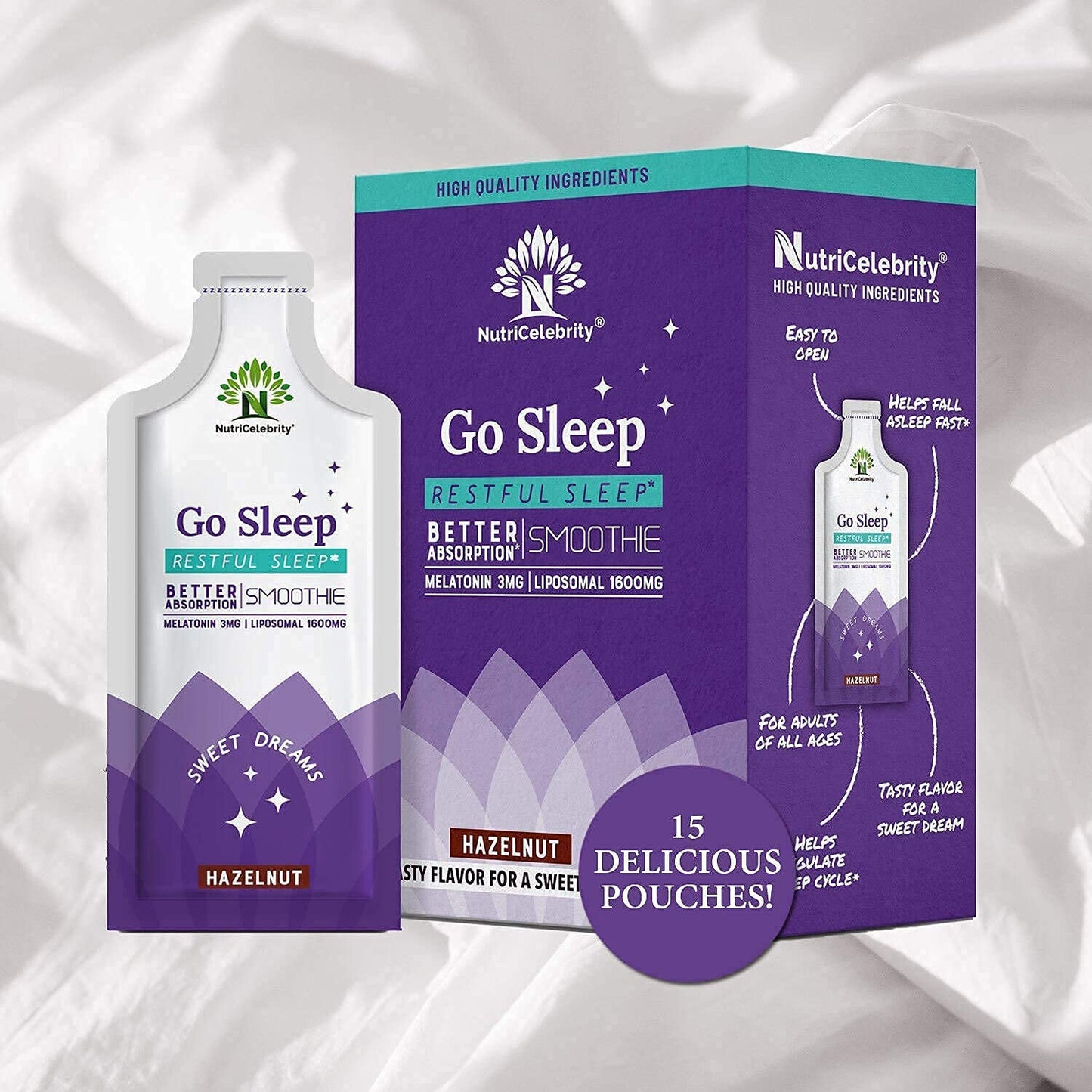 Go Sleep (Hazelnut) - Wholesale (6 units)-NutriCelebrity