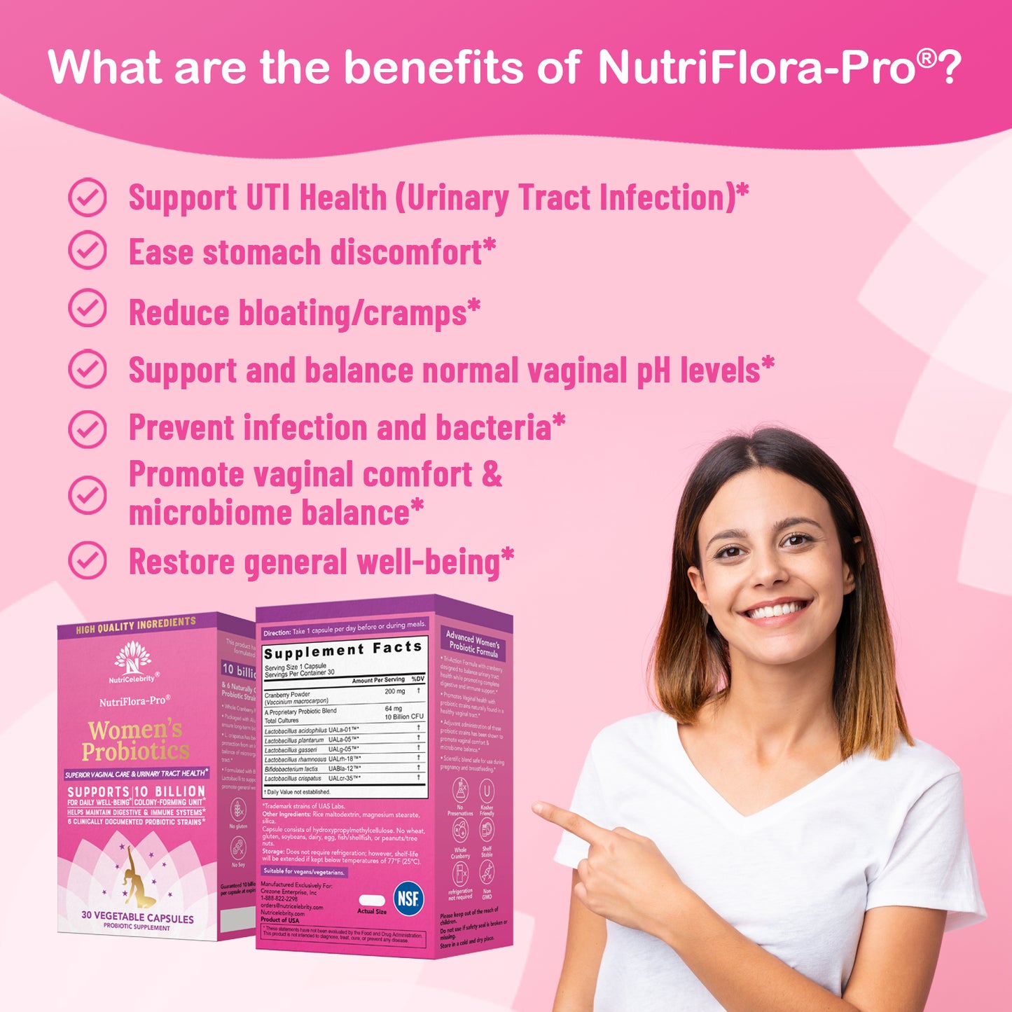 NutriFlora-Pro® (30 capsules) - Wholesale (6 units)