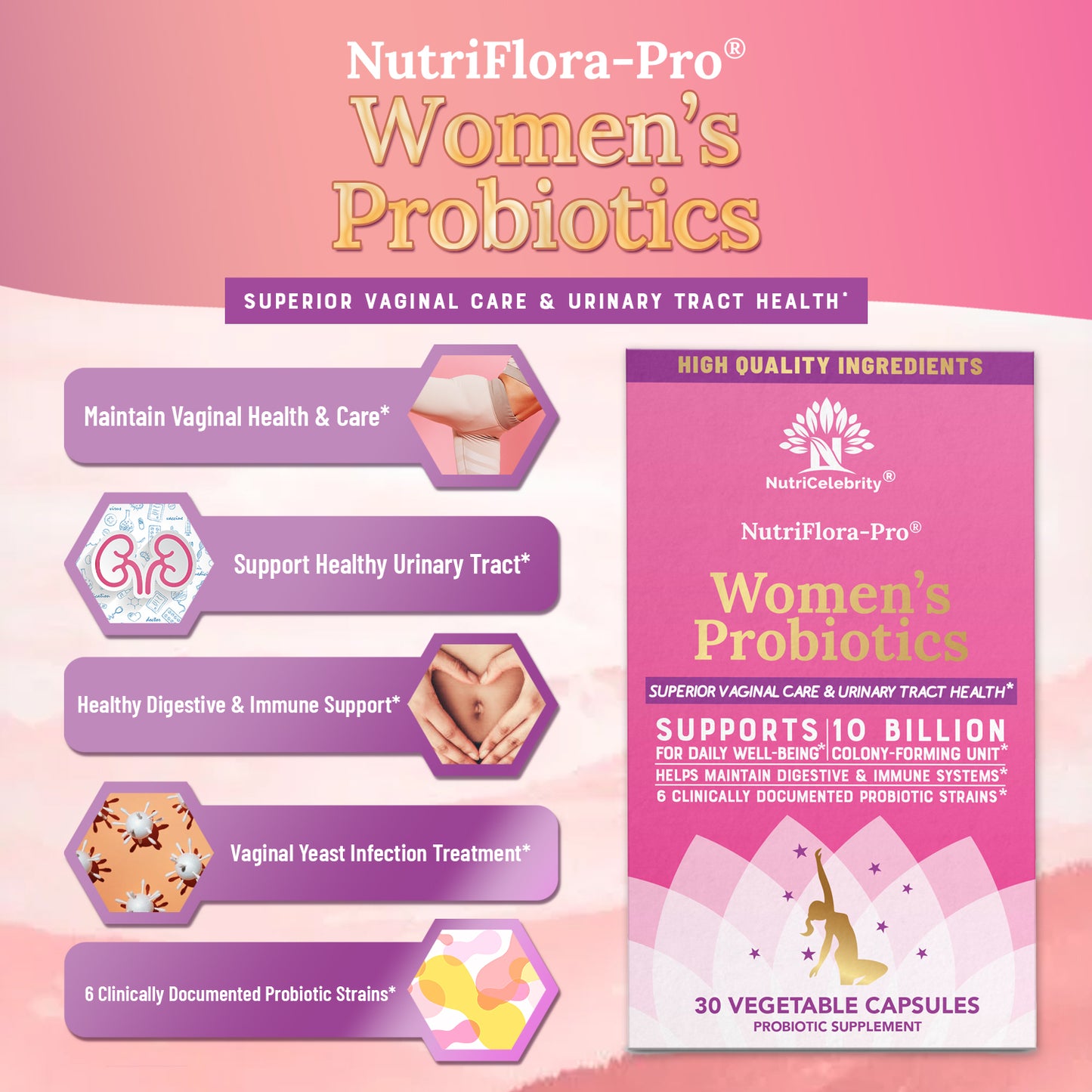 NutriFlora-Pro® (30 capsules)