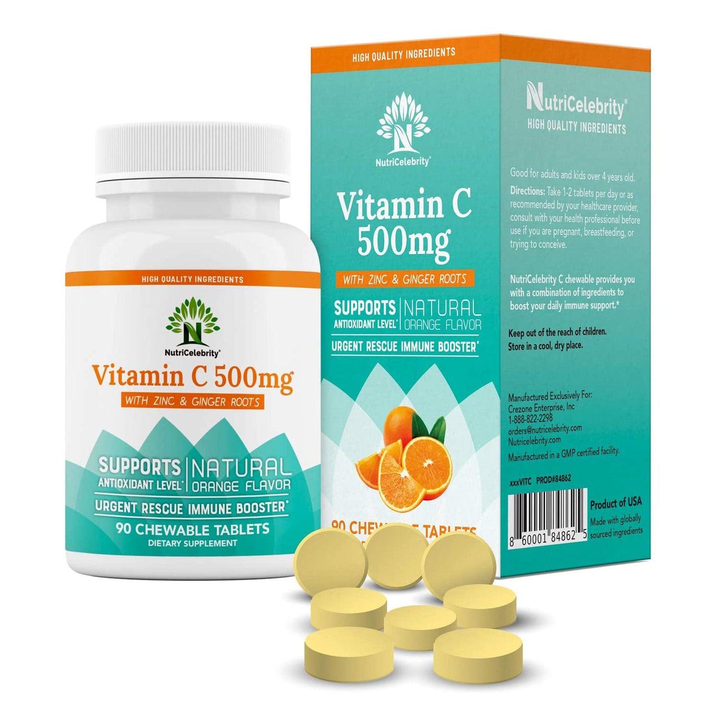 Vitamin C Chewables-NutriCelebrity