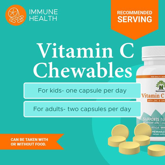 Vitamin C Chewables-NutriCelebrity